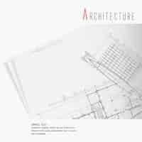 Vecteur gratuit design architecture d'arrière-plan