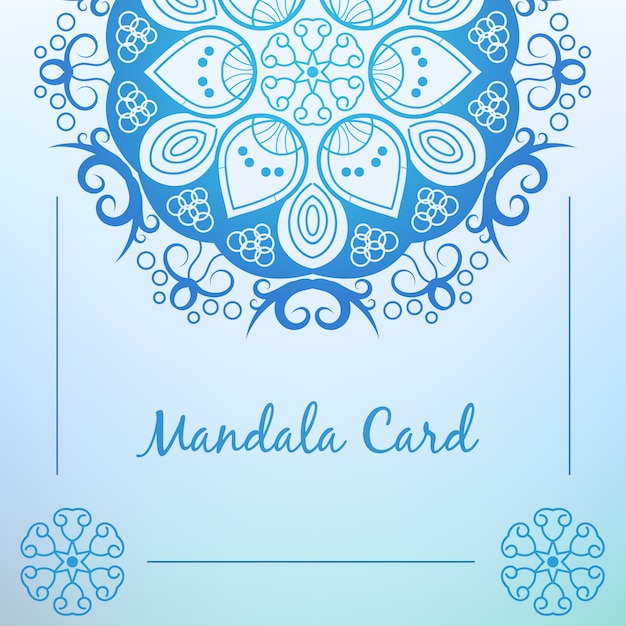 Design De Carte Mandala