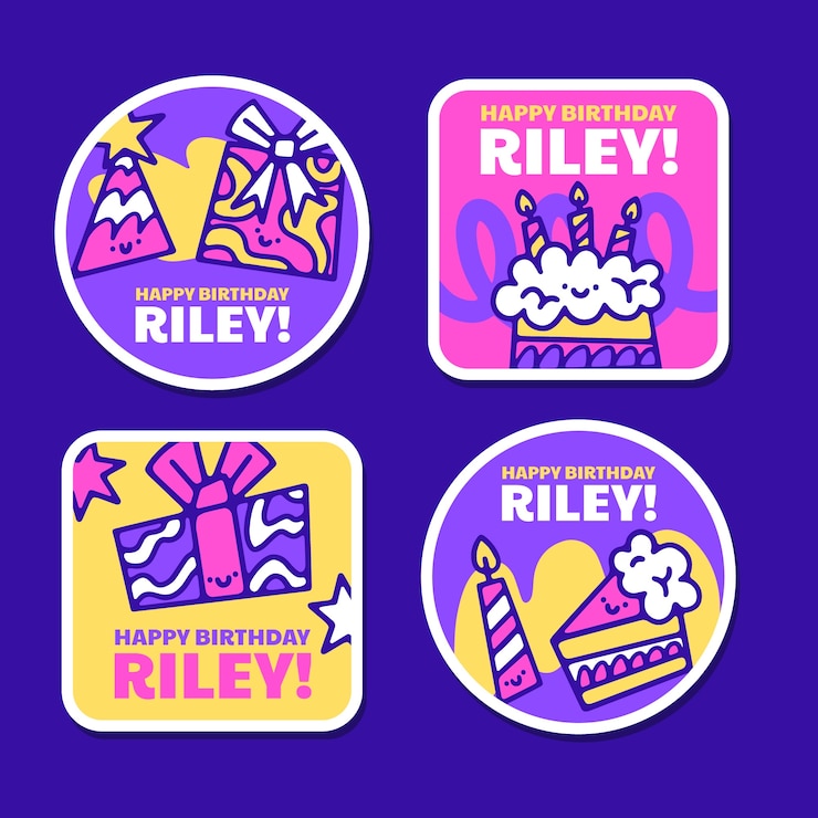 Vecteur gratuit design du modèle d'anniversaire