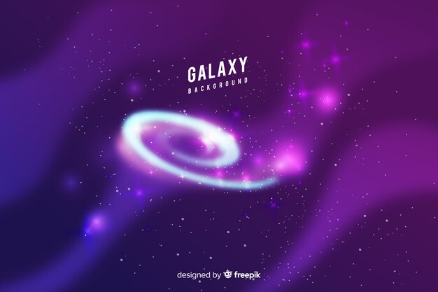 Design de fond Galaxy