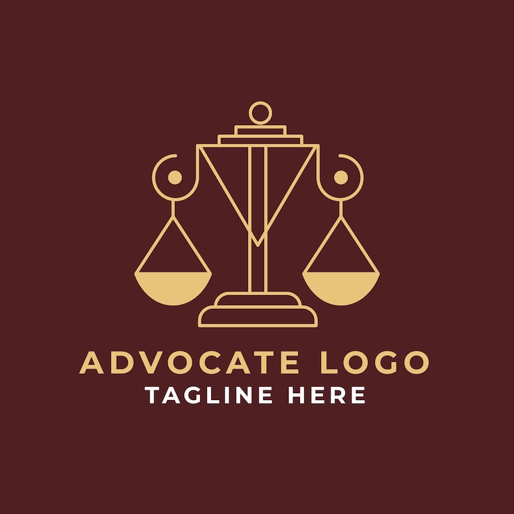 Vecteur gratuit design de logo de défenseur dessiné à la main