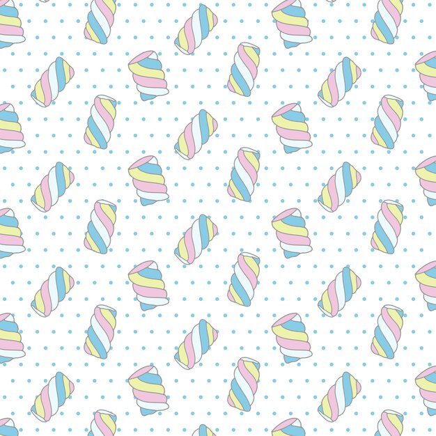 Design de motif de bonbons