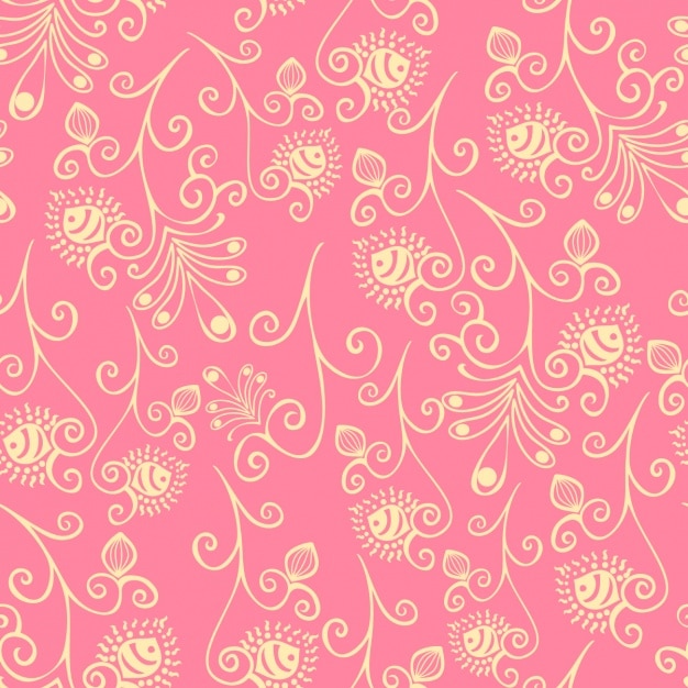 Vecteur gratuit design pattern floral