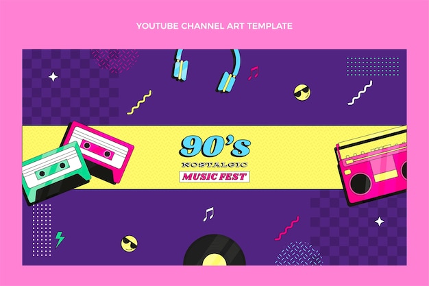 Design Plat Festival De Musique Nostalgique Des Années 90 Art De La Chaîne Youtube