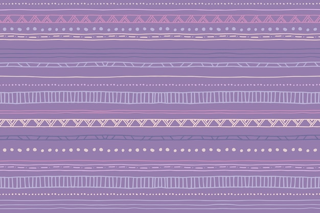Vecteur gratuit design plat motif rayé violet