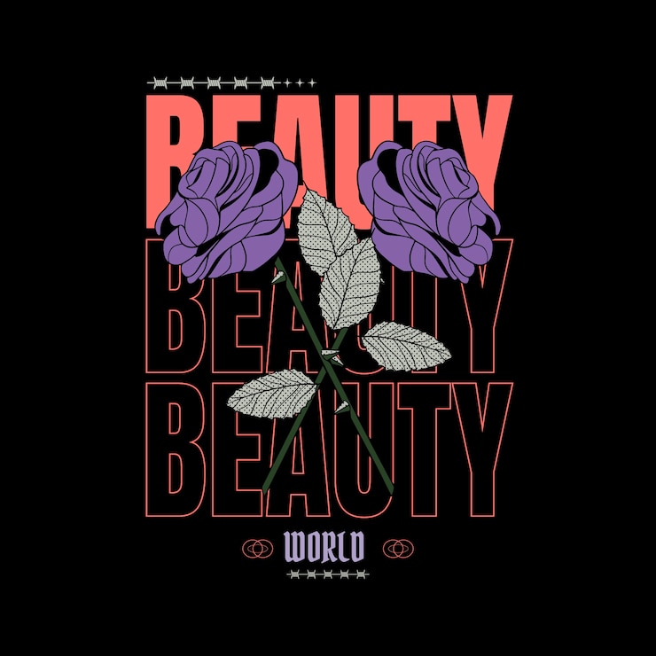Vecteur gratuit des dessins dessinés à la main pour l'illustration de streetwear