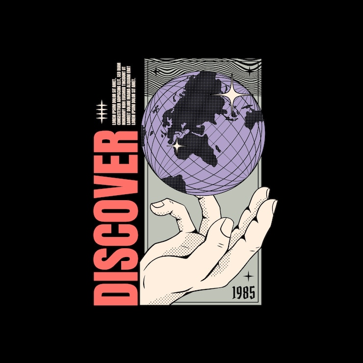 Vecteur gratuit des dessins dessinés à la main pour l'illustration de streetwear