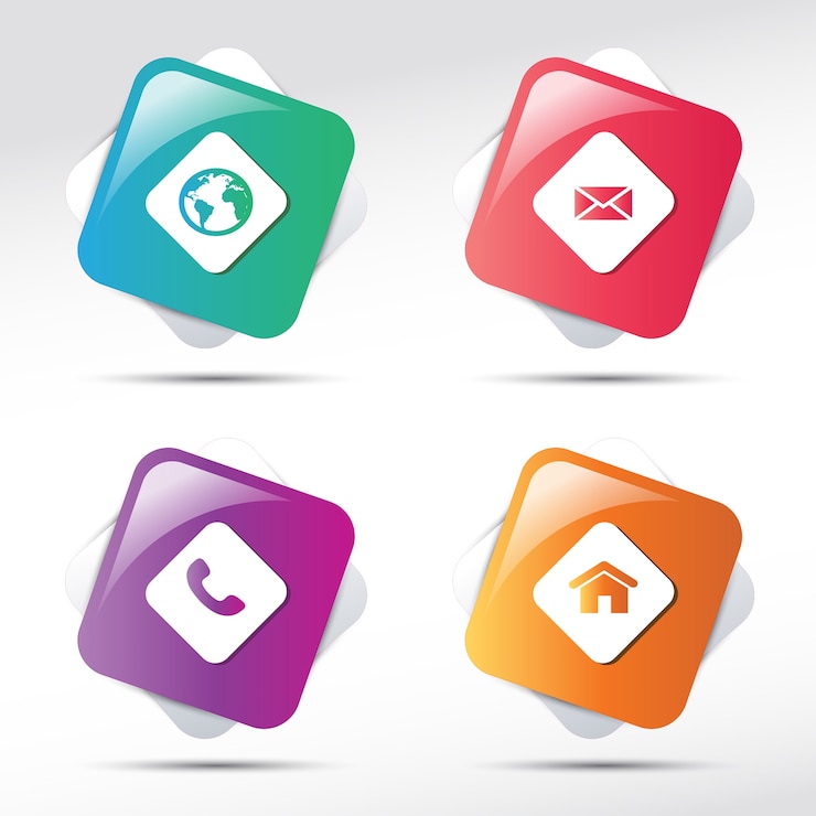 Vecteur gratuit dessins infographiques abstraits