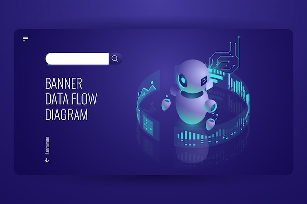 Diagramme de flux de données, aide aux entreprises et support, traitement automatique des données, intelligence artificielle