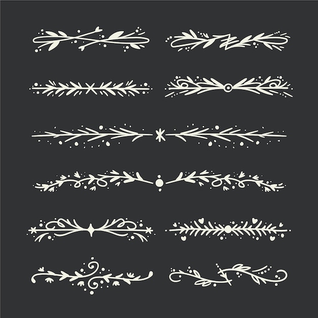 Différents Types Et Tailles De Cadres Et De Bordures