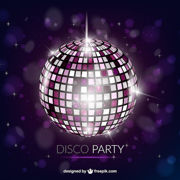 Vecteur gratuit disco party