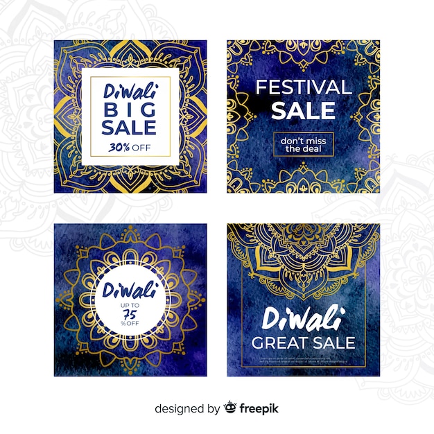 Diwali Instagram Post Collection