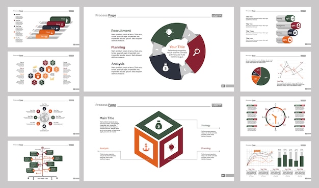 Dix Modèles De Diapositives Logistiques