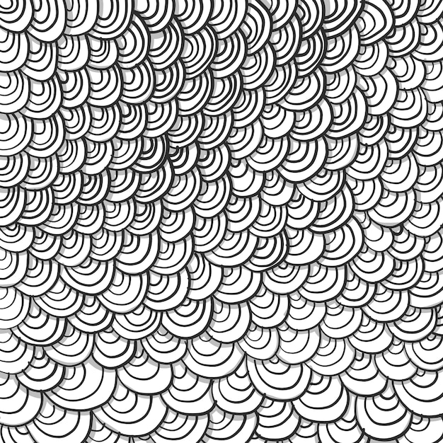 Doodle abstract background