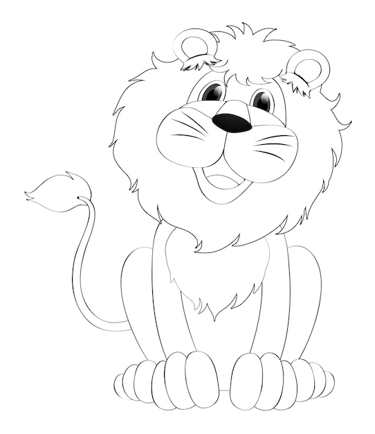 Doodles Dessin Animal Pour Lion