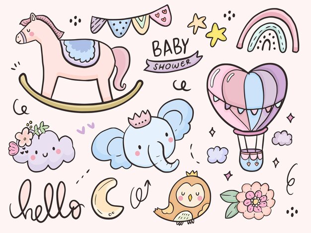 Dessin Anime Mignon D Elephant Vecteur Premium Dessin Anime Mignon D Elephant Vecteur Premium