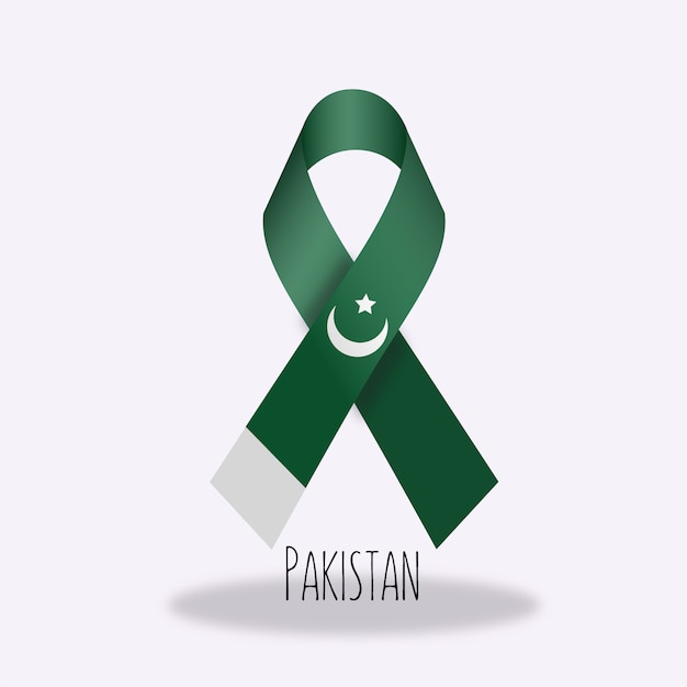 Vecteur gratuit drapeau du pakistan