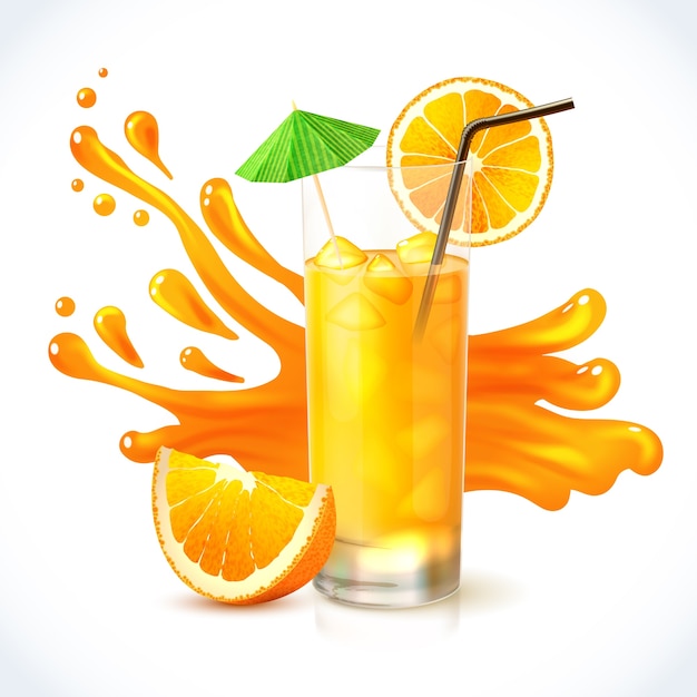 du jus d&#39;orange