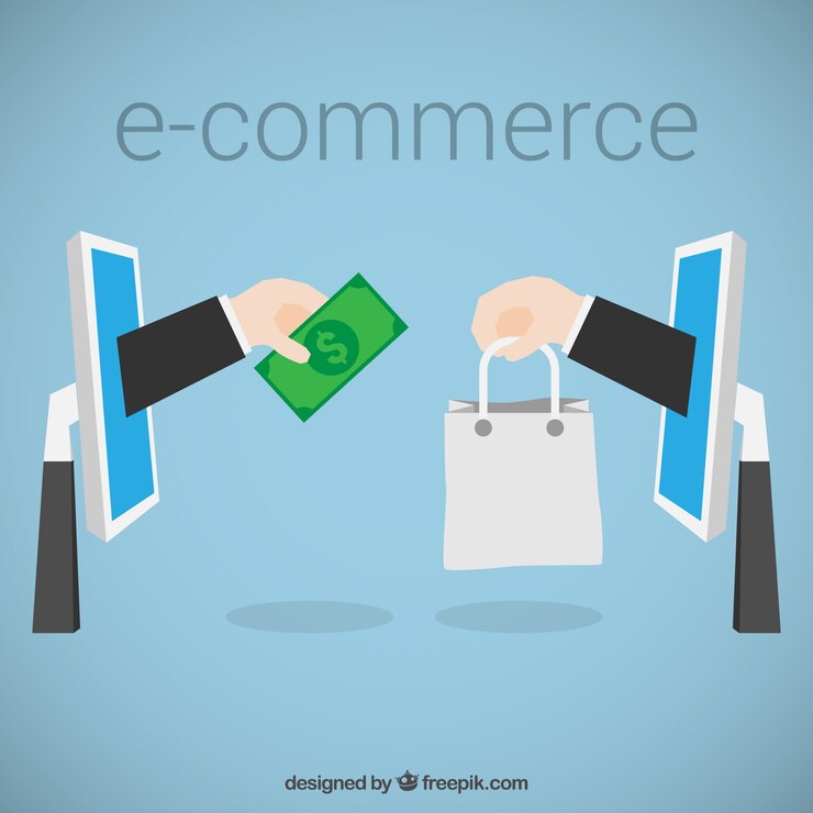 Vecteur gratuit e-commerce concept