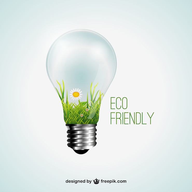 Vecteur gratuit eco conception conviviale