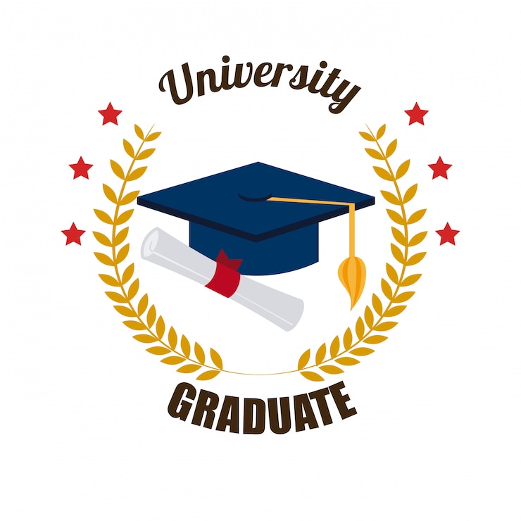 Vecteur gratuit l'éducation sur blanc