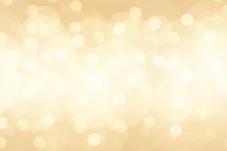 Vecteur gratuit effet de lumière bokeh doré beau fond
