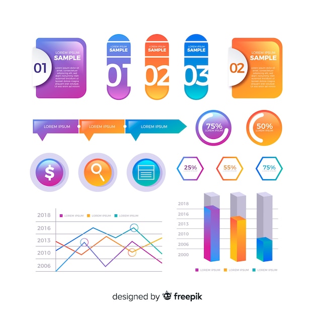 Élément Infographique Collectio