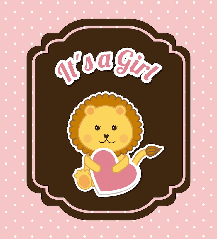 Vecteur gratuit élément simple de baby shower