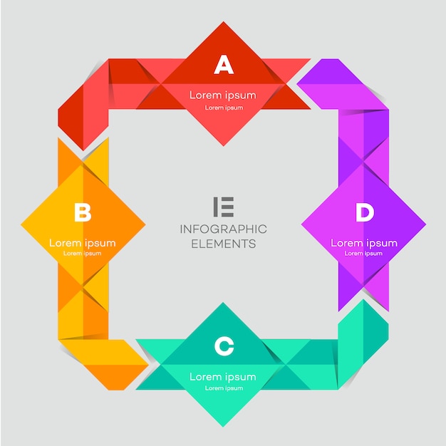 Vecteur gratuit les éléments infographiques d'affaires templante