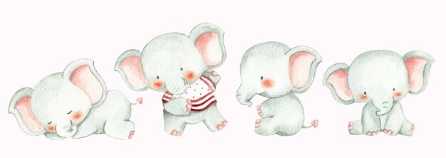 Mignon Petit Ourson Assis Sur La Lune Eau Couleur Dessin Anime Dessine A La Main Illustration Vecteur Premium