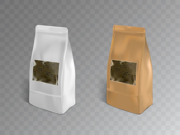 Emballage de thé noir, vert ou à base de plantes
