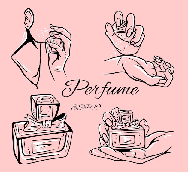 Dessin Bouteilles De Parfum Vecteur Gratuite Dessin Bouteilles De Parfum Vecteur Gratuite
