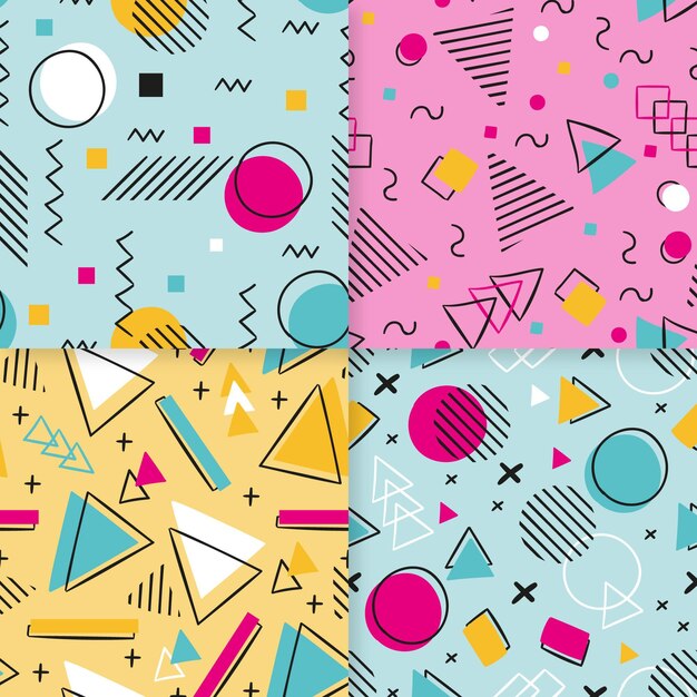 Ensemble de motifs de Memphis