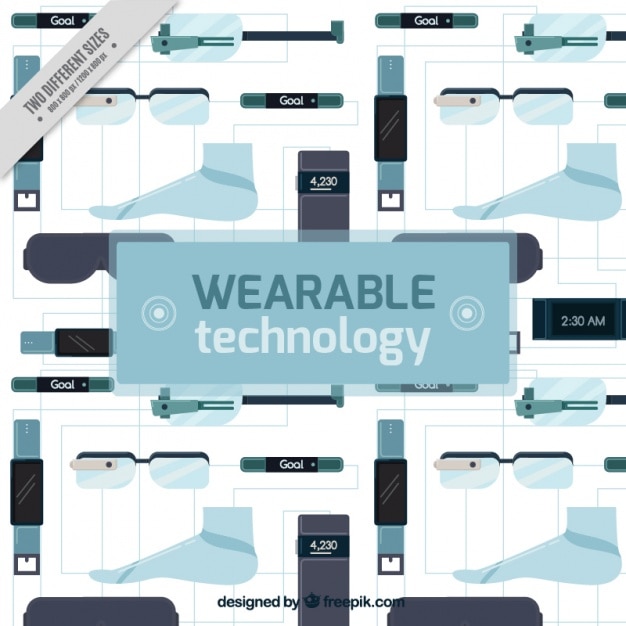 Ensemble De La Technologie Wearable