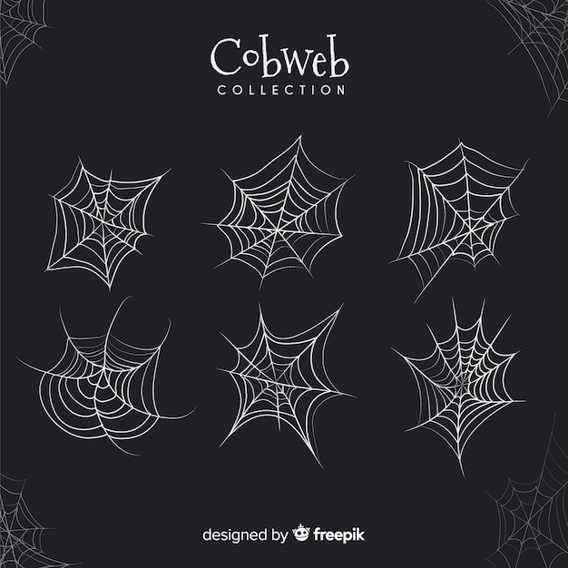 Ensemble de toile d'araignée d'Halloween