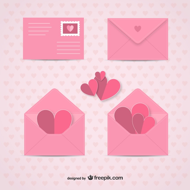 Les Enveloppes Saint Valentin