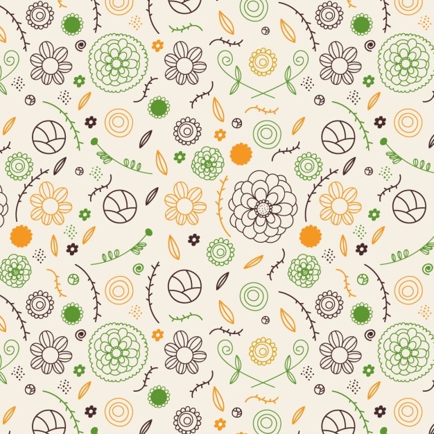 Établi Motif Fleurs De Printemps Main