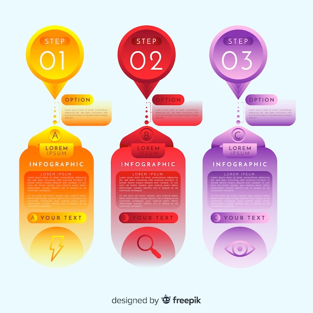 Étapes Infographiques