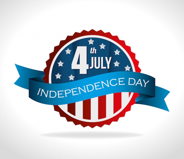 États-unis Joyeuse Fête De L'indépendance, Célébration Du 4 Juillet