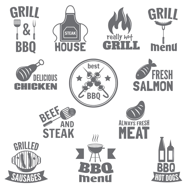 Étiquette De Barbecue