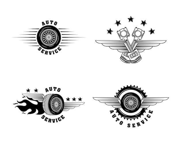 Étiquettes de l'industrie automobile