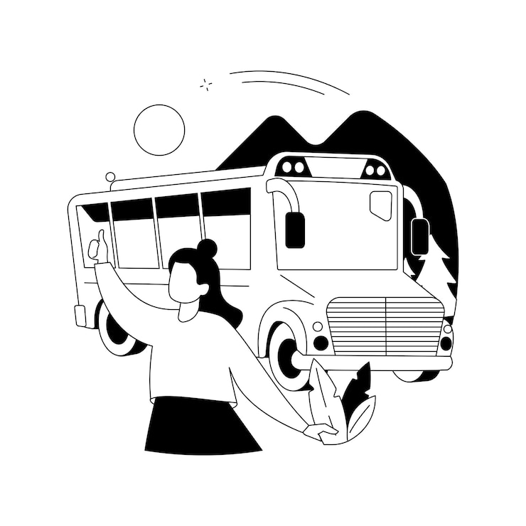 Vecteur gratuit excursion sur le terrain concept abstrait illustration vectorielle voyage scolaire excursion pour les élèves voyage de groupe d'étudiants explorant la nature expérience culturelle visite processus de scolarité activité métaphore abstraite