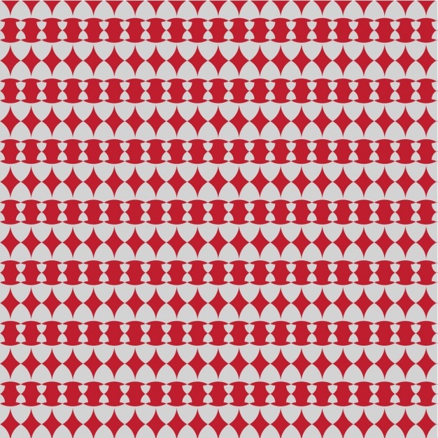 Vecteur gratuit façonne red design pattern