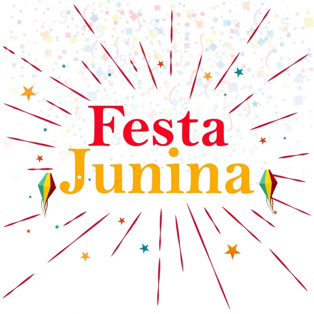 Vecteur gratuit festa junina background