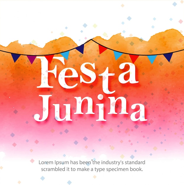 Festa Junina Fond Moderne