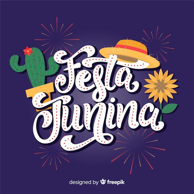 Vecteur gratuit festa junina