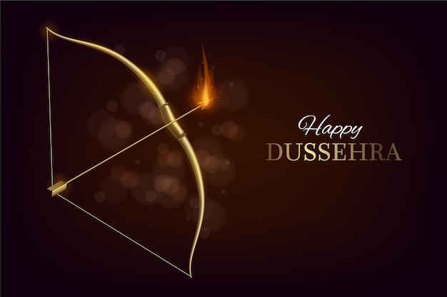 Vecteur gratuit festival de dussehra