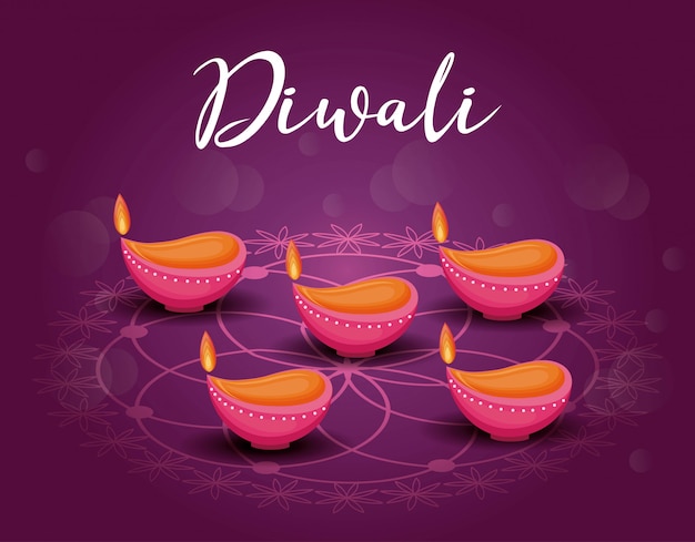 Fête Des Bougies Diwali