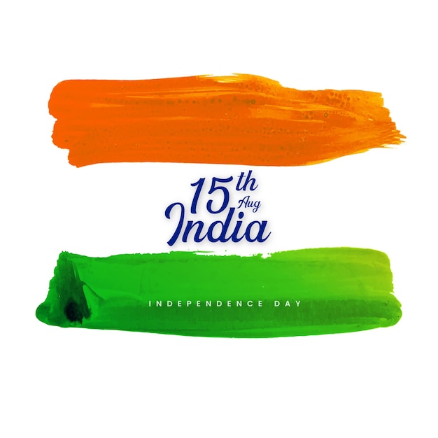 Vecteur gratuit fête de l'indépendance indienne 15 août affiche nationale bannière affiche médias sociaux vecteur gratuit