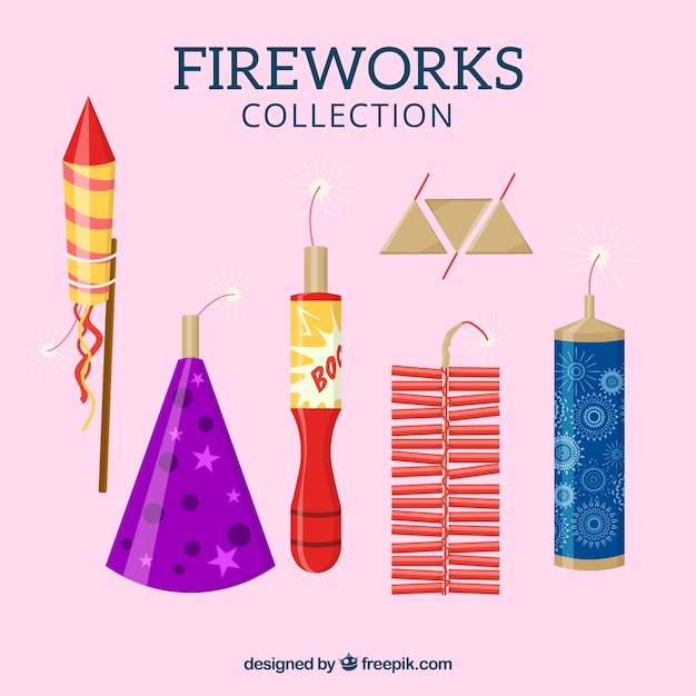 Fireworks set